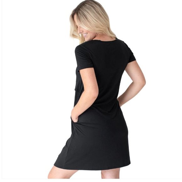 Kindred Bravely Eleanora Bamboo Maternity & Nursing Lounge Dress - Picture 6 of 6